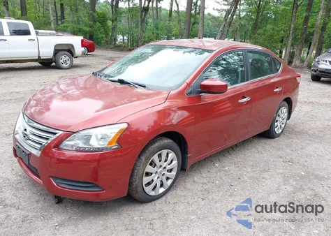 2015 Nissan Sentra Sv из США, поврежденный, VIN 3N1AB7AP4FY373921